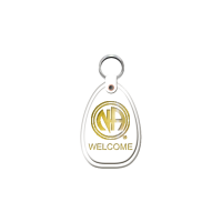 EN: KEYTAG WELCOME WHITE