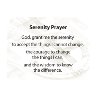 EN: POSTER: SERENITY PRAYER